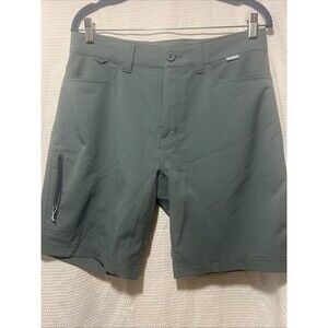 Simms Skiff Shorts Fishing Gray NWT Mens Size 32 Quick Dry Outdoor Utility